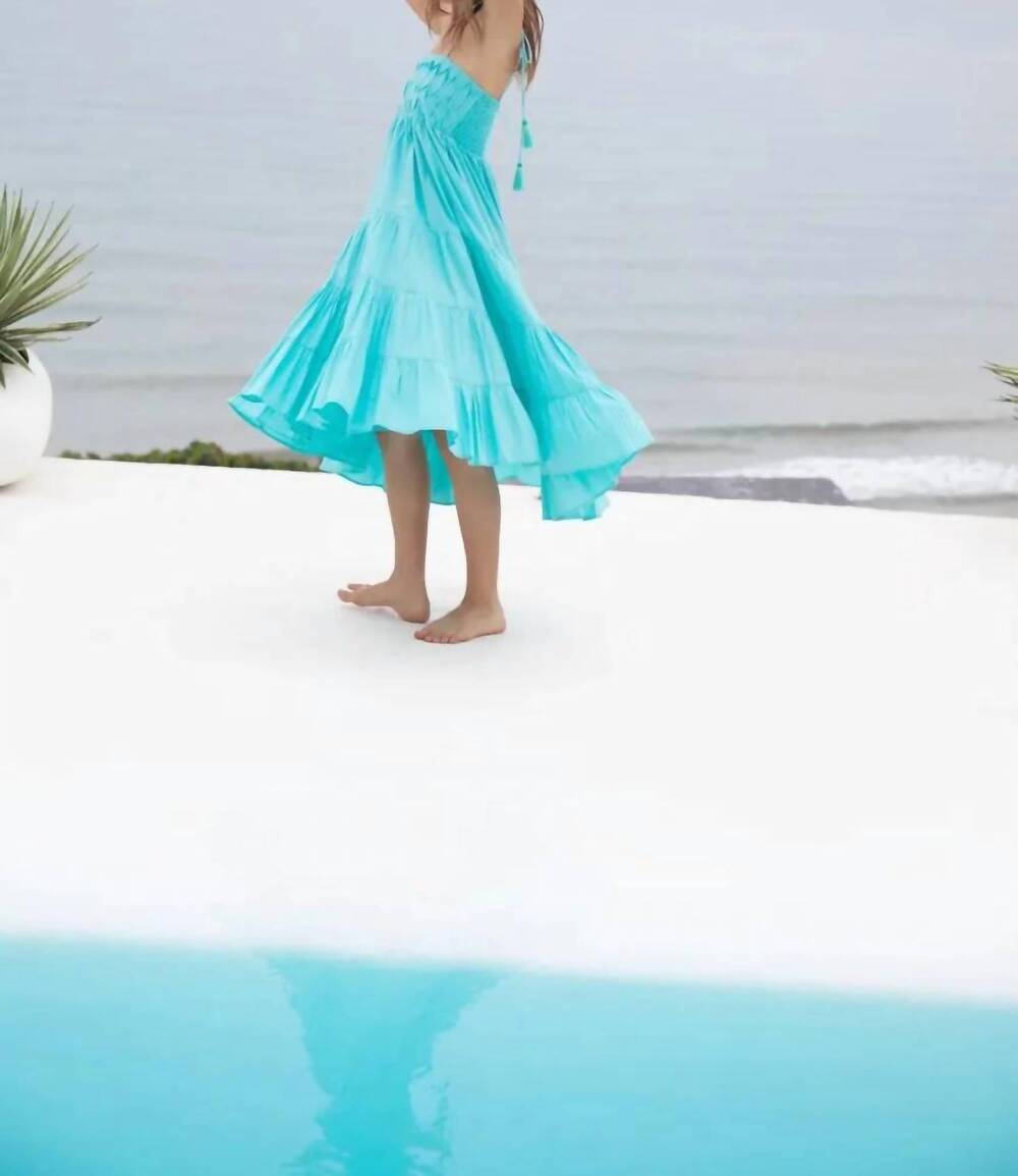 NEW KLEID jolie midi dress in aqua
